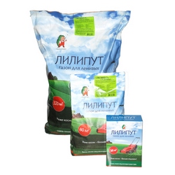 Газонная травосмесь ЛИЛИПУТ для ленивых купить