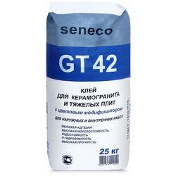 Клей для керамогранита и тяжелых плит GT42 купить