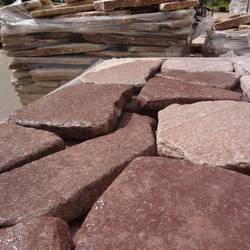 Плитняк ПЬЯНАЯ ВИШНЯ из сланца галтованный купить